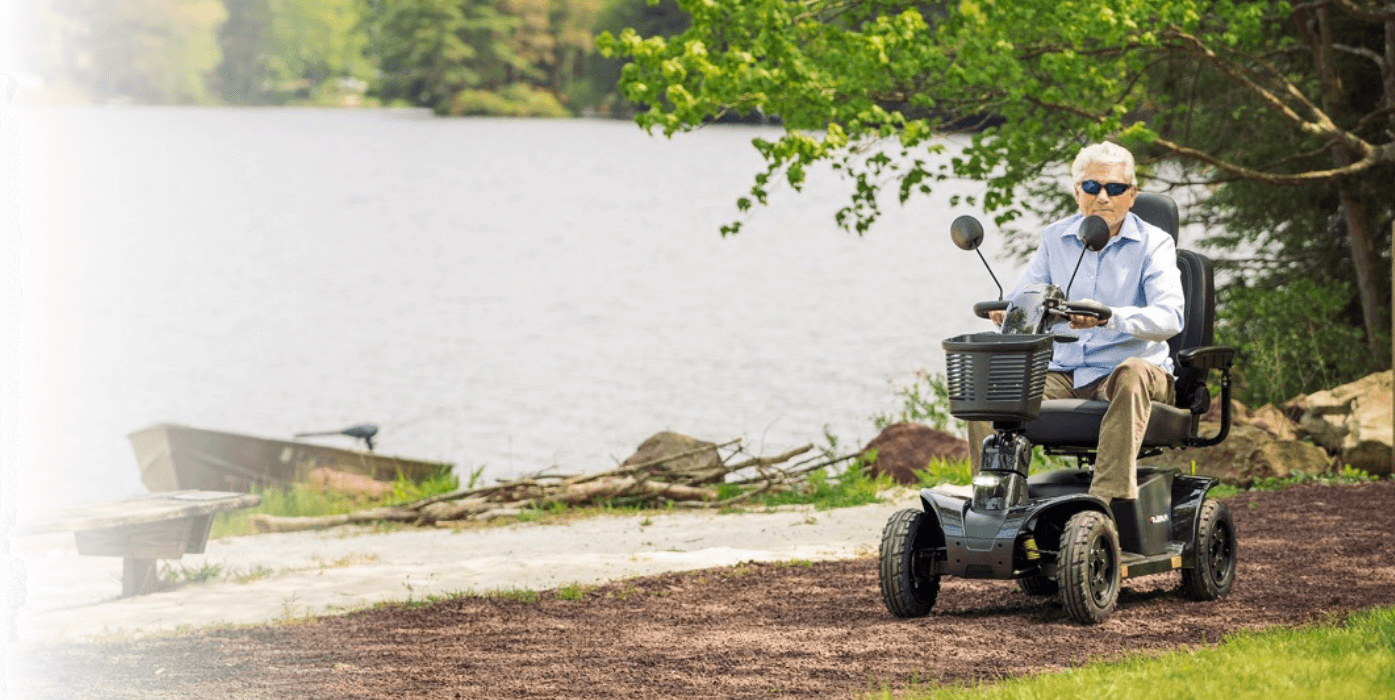 Stabilne, ergonomiczne skutery elektryczne z opcją dopasowania do indywidualnych potrzeb użytkownika.